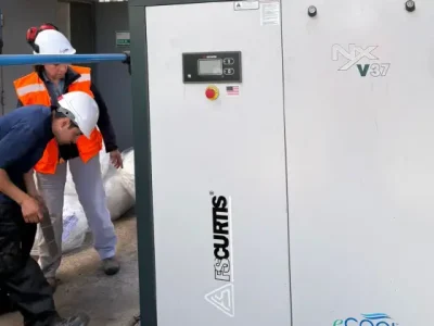 Aire comprimido confiable para tapas plásticas